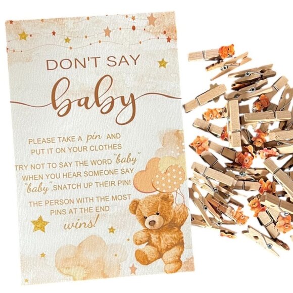 “We Can Bearly Wait" Unisex Baby Shower Package - Picture 9 of 13